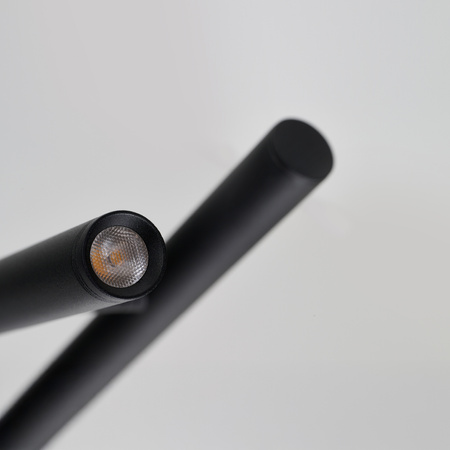 Czarna lampa stołowa z wyłącznikiem dotykowym TROST TABLE BK (AZ6801) Azzardo