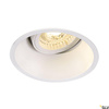 Lampa wpuszczana HORN, QPAR51, okrągła, kolor biały matowy, maks. 50W, ze sprężynami zaciskowymi (113141) - SLV