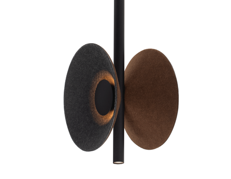 PENDANT LED LIGHT 3X2W 3000K ACOUSTIC BROWN-GREY (23176 Zambelis) - Zambelis