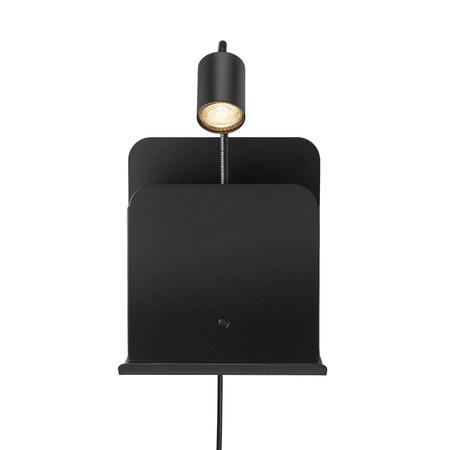 Lampa ścienna ROOMI Nordlux GU10 35W Metal Czarny