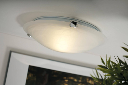 Lampy sufitowe PETRI Nordlux E27 60W Szkło Biały
