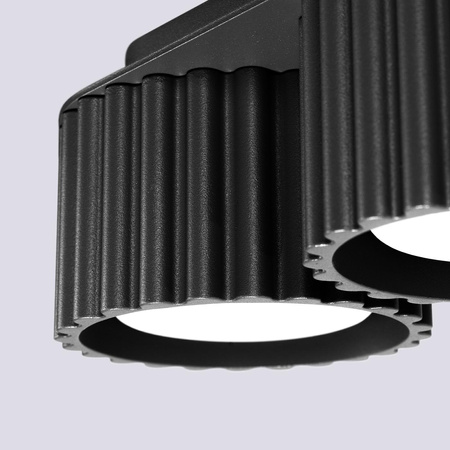 Plafon AURA 2 czarny Gx53 (SL.1788) - Sollux Lighting