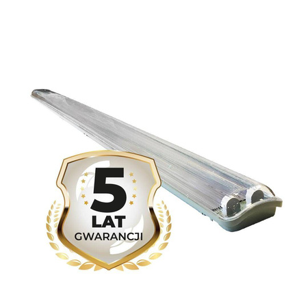 Zestaw Oprawa Hermetyczna 2x120cm + Odbłyśnik (EKH1300) - Eko-Light