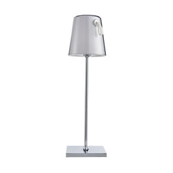 Przenośna ładowalna lampa ogrodowa Ostap w kolorze chromu (TB-2749-CH) - Italux