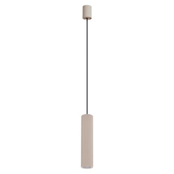 Lampa wisząca ze ściemniaczem Push Dimm/DALI2 IVAR 1 taupe LED 4000K (TH.644) - Thoro Lighting