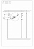 Lampa wisząca Midway duża złota LP-033/1P L GD Light Prestige