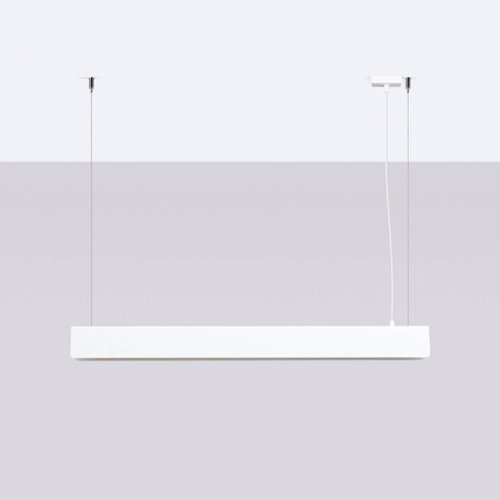 Nowoczesna lampa wisząca do kuchni SPARK biała (SL.1394) - Sollux Lighting