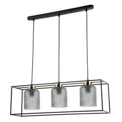 Lampa Wisząca Sinella (PND-23231-3-BK+SG) - Italux