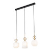 SOPHIA COGNAC WHITE LAMPA WISZĄCA 3XE14 (11591) - TK Lighting