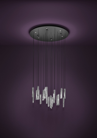 Lampa wisząca SARDENARA czarna (390209) - EGLO