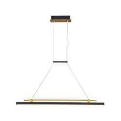 Lampa wisząca Merlot (PND-54638F-16W-3K-BK-GD) - Italux