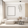 PENDANT LIGHT LED 80W 3000K BLACK (1932 Zambelis) - Zambelis