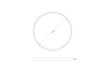 BOVE LAMPA SUFITOWA CZARNA/BLACK (MS748320R-3-BK) - Zuma Line