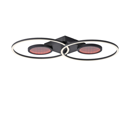 TUNEL LAMPA SUFITOWA CZARNY (15160-18) - Paul Neuhaus