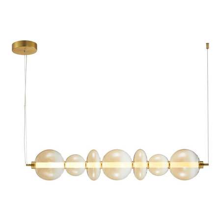 Lampa wisząca DAPHNE AMBER 40W (ML0349) - Milagro