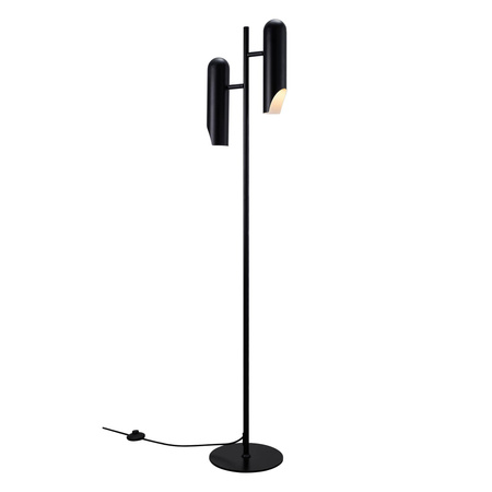 Kierunkowa lampa podłogowa ROCHELLE Nordlux GU10 2x8W Metal Czarny