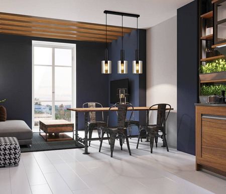 Sardo  (PND-5581-3-BK+AMB) - Italux