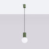 Lampa wisząca HALO 1 zielona oliwka (SL.1724) - Sollux Lighting