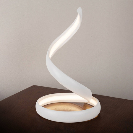 Lampa Stołowa FLAME Kol. Biały 4000K (0029.40.BI N) - Vivida