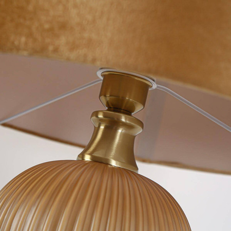 Lampa stołowa przy łóżku Tamiza duża 1xE27 złota  (LP-1515/1T big gold) - Light Prestige
