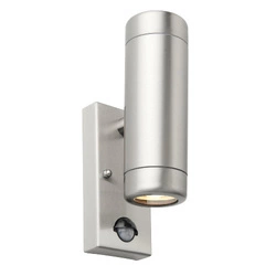 Kinkiet Odyssey PIR 2lt wall IP44 7W (97821) - Saxby