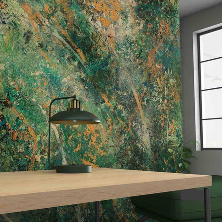 Lampka biurkowa FELIX GREEN/GOLD 1xE27 (MLP7711) - Milagro