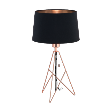 Lampa Stołowa CAMPORALE miedź (39178) - EGLO