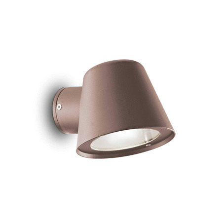 Lampa ścienna / Kinkiet GAS Brązowy (GAS_AP1_COFFEE) - Ideal Lux