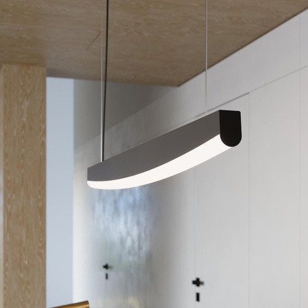 Lampa wisząca JORUN 120 czarna LED 3000K (TH.317) - Thoro Lighting