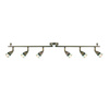 Lampa sufitowa Amalfi 6lt bar antique brass 35W (61001) - Saxby