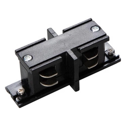 Łącznik Szynoprzewodu Track Czarny 3-Obwodowy Typ: Prosty Mini (ML2137) - Milagro