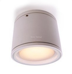 Plafon zewnętrzny Mob I biały okrągły/round (D730407)