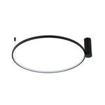 Lampa sufitowa Ring S CCT Ø 60 cm (LP-909/1C S BK CCT) - Light Prestige