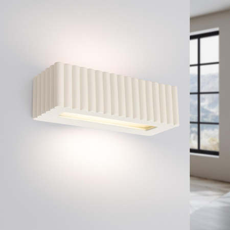 Kinkiet ceramiczny RIGATA beżowy (SL.1886) - Sollux Lighting
