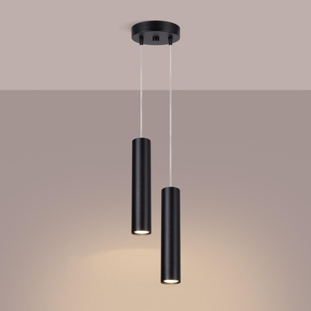 Lampa wisząca LAGOS 2P czarna (SL.1869) - Sollux Lighting