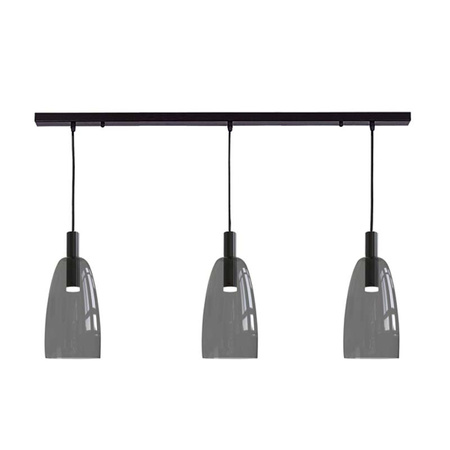 PENDANT LIGHT LED 3X5W 3000K BLACK (1970 Zambelis) - Zambelis