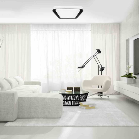 Plafon QUADRO BLACK 66W (ML7932) - Milagro
