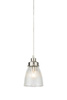 BELLIS Pendant 1L Clear/Satin Nickel (109009) Markslojd