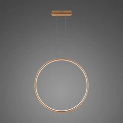 Lampa wisząca Ledowe Okręgi No.1 X 80cm 4k miedziana Dali (LA073/X_80_in_4k_copper_Dali) - ALTAVOLA DESIGN