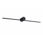 Modern Slim kinkiet L czarny (LP-777/1W L BK) - Light Prestige