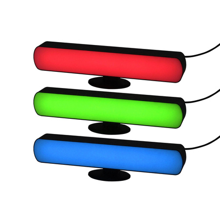 Nowoczesna lampa biurkowa TORP RGB CZARNA/BLACK (87308) - Zuma Line