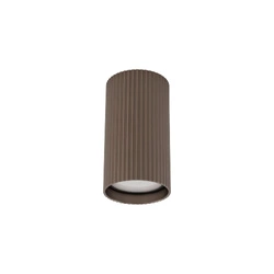 Lampa przysufitowa w kształcie tuby TUNE BROWN S 1XGU10 (11027) - TK Lighting