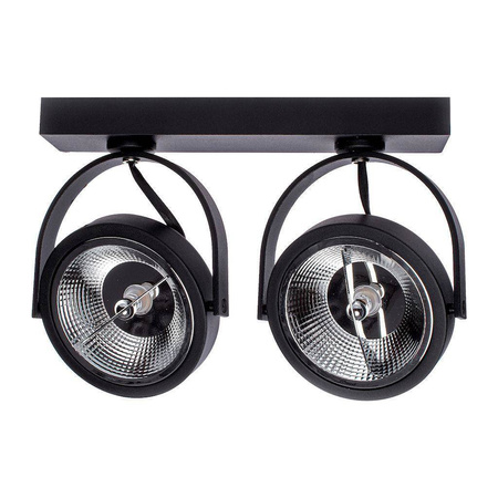 Oprawa natynkowa LUGAR BLACK 2xAR111 GU10 (ML5706) - Eko-Light