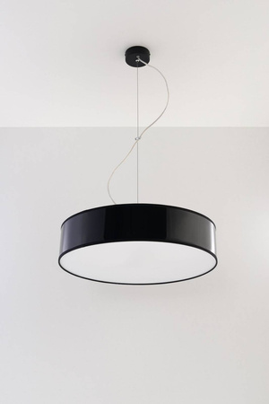 Lampa wisząca ARENA 45 czarna (SL.0118) - Sollux