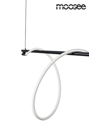 Nowoczesna lampa wisząca SERPIENTE 120  czarna (MSE1501100394) - Moosee
