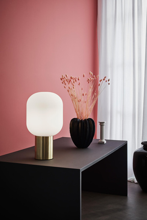 BROOKLYN Stołowa 1L 44cmoty Szczotkowany/Biała