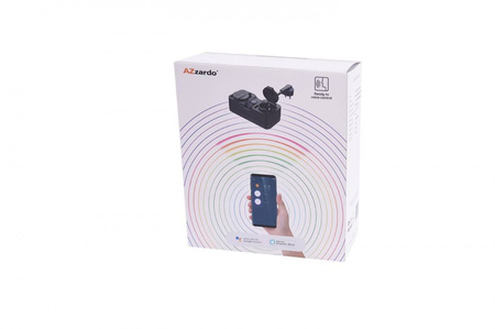Zewnętrzne podwójne gniazdo sterowane WiFi Smart (AZ3223) - Azzardo