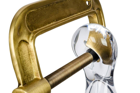 Lampa wisząca VICE mosiądz (MD10961-1S.BRASS) - King Home