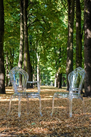 Krzesło KING transparentne - poliwęglan (666-APC) - King Home