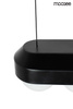 Lampa wisząca DROPS 3 czarna (MSE010100273) - Moosee